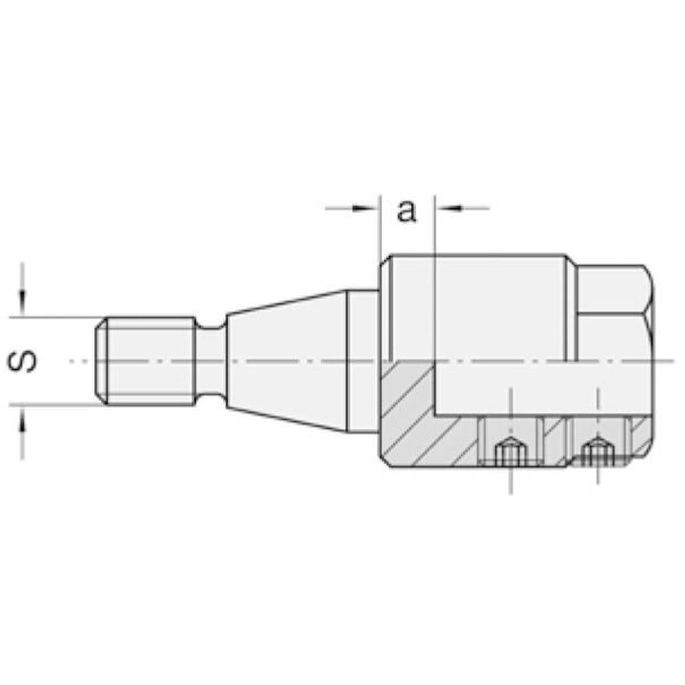 Reduceerstuk opname 10 mm