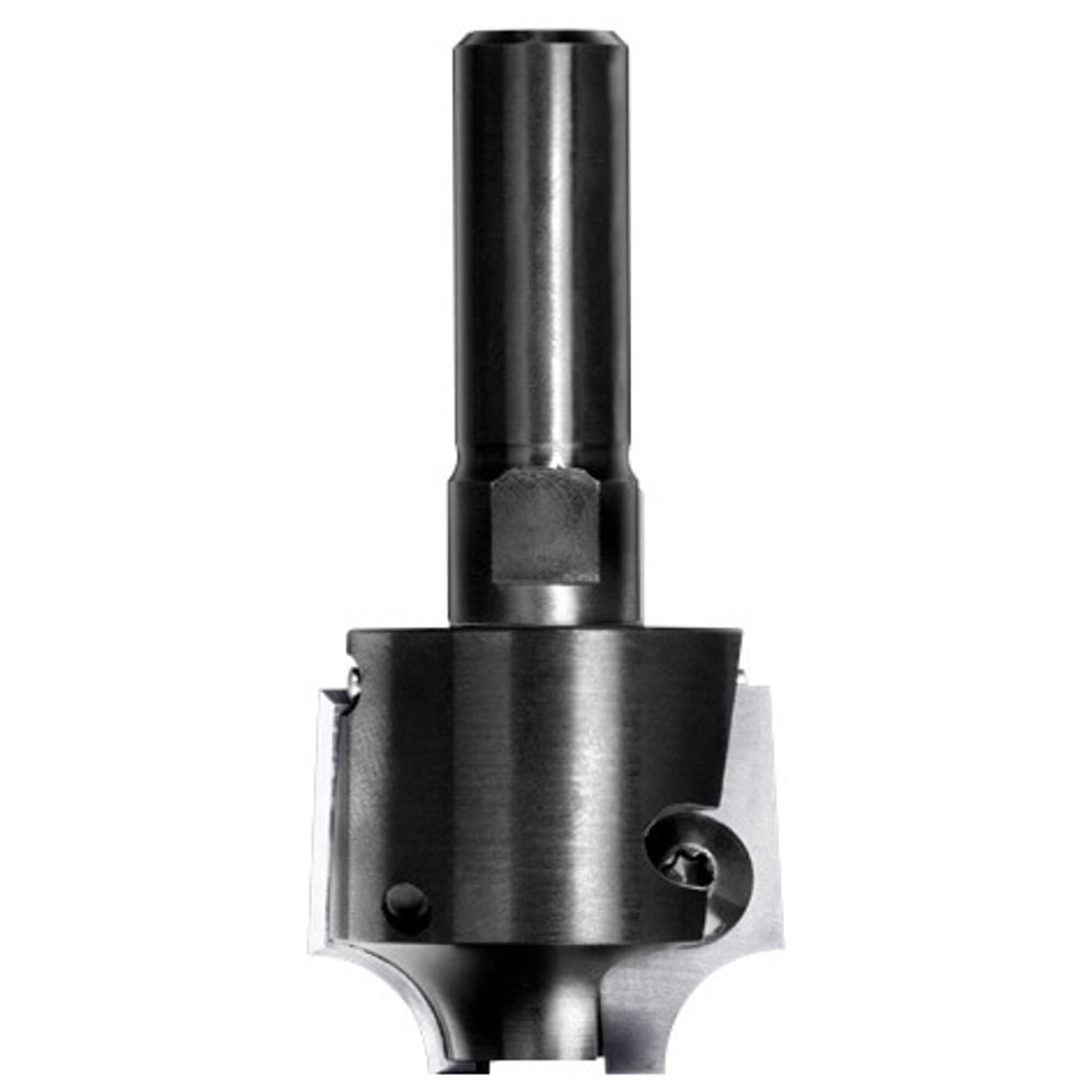 UNITEC houder met kwartrondkeermessen R=6,0 mm zonder lager, D=32 mm, S=10 mm, HW