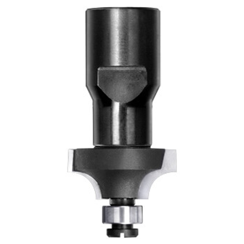Kwartrondprofielfrees R=6,35 mm met lager, D=24,6 mm, Binnendraad M12, HW