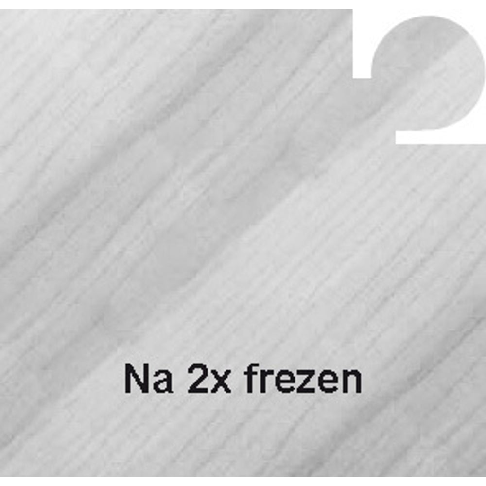 Kraalprofielfrees R=8,0 mm met lager, D=35 mm, S=8 mm, HW