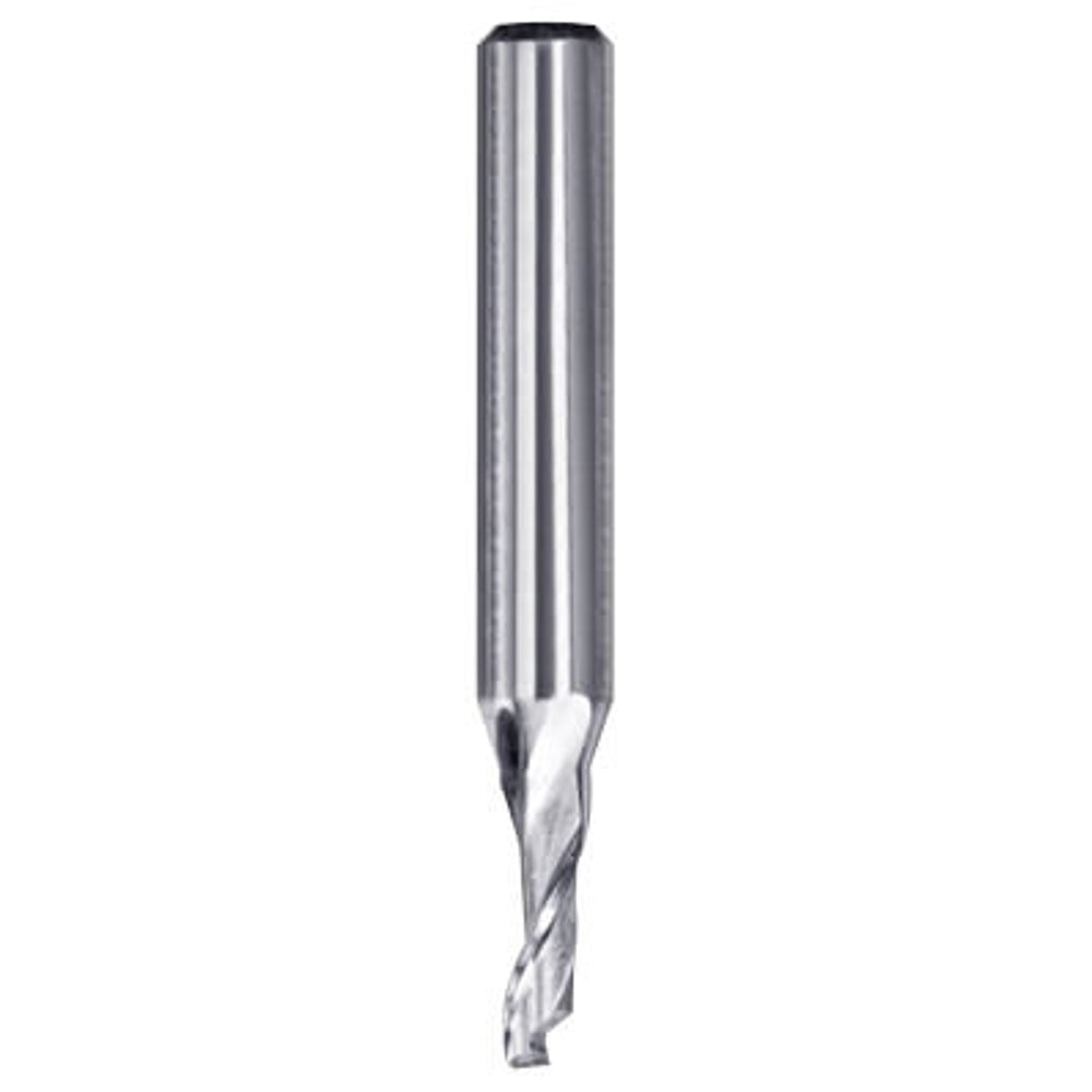 Groeffrees voor aluminium en kunststof Ø 5 x 12 mm, TL=60 mm, S=8 mm, HS-E