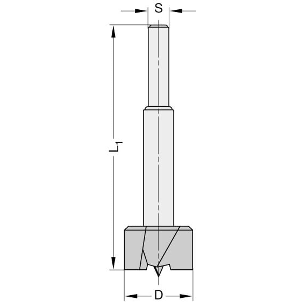 Forstnerboor 15 mm