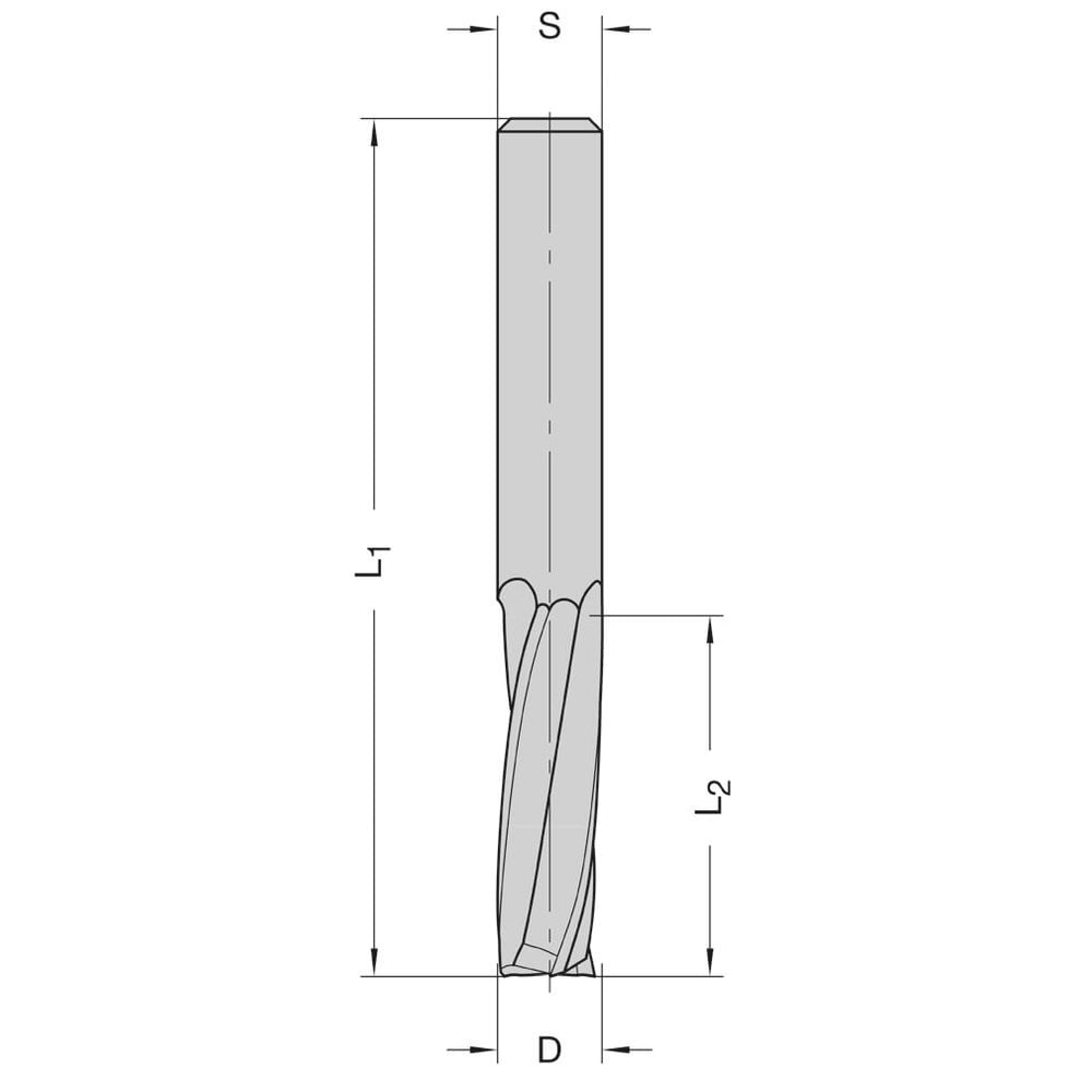 VHW Spiraalgroeffrees 8x30x70mm Z=5