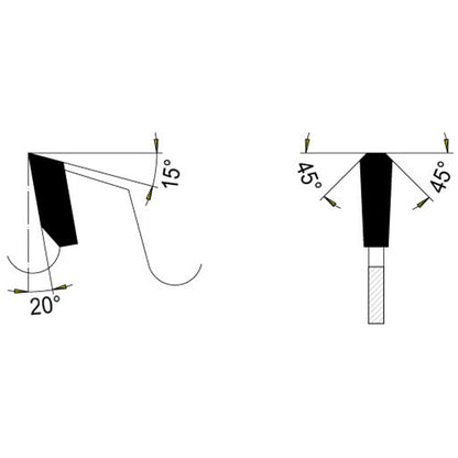 Zaagblad Ø 250 mm, asgat 40 mm, B=2,00 mm, Z=24T+3, HW