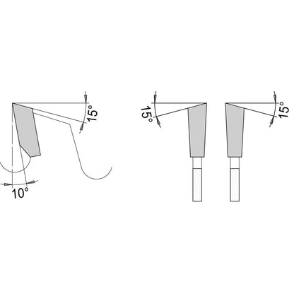 Soundstar Zaagblad t.b.v. thermoplast Ø 300 mm, asgat 30 mm, B=2,20 mm, Z=120 Wisseltand, HW