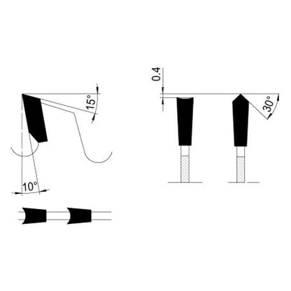 Soundstar Zaagblad Ø 303 mm, asgat 30 mm, B=3,20 mm, Z=60 HDF Pos., HW
