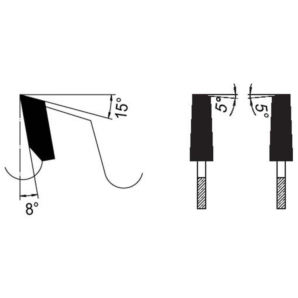 Super Plus Voorritszaagblad Ø 200 mm, asgat 65 mm, B=4,4-5,6 mm, Z=36 W Kon., HW