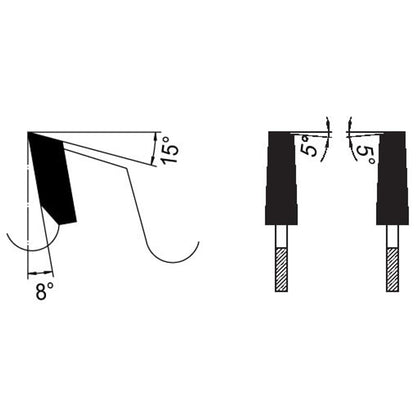 Super Plus Voorritszaagblad Ø 200 mm, asgat 20 mm, B=4,4-5,6 mm, Z=36 W Kon., HW