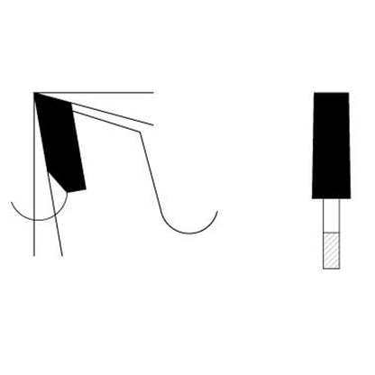 Boardline Voorritszaagblad Ø 200 mm, asgat 65 mm, B=4,4-5,2 mm, Z=36 F Kon., HW