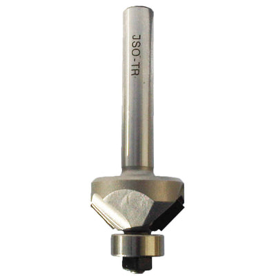 Diamant Fasefrees 45° met lager, L2=5.1 mm, TL=65 mm, S=8 mm, DP