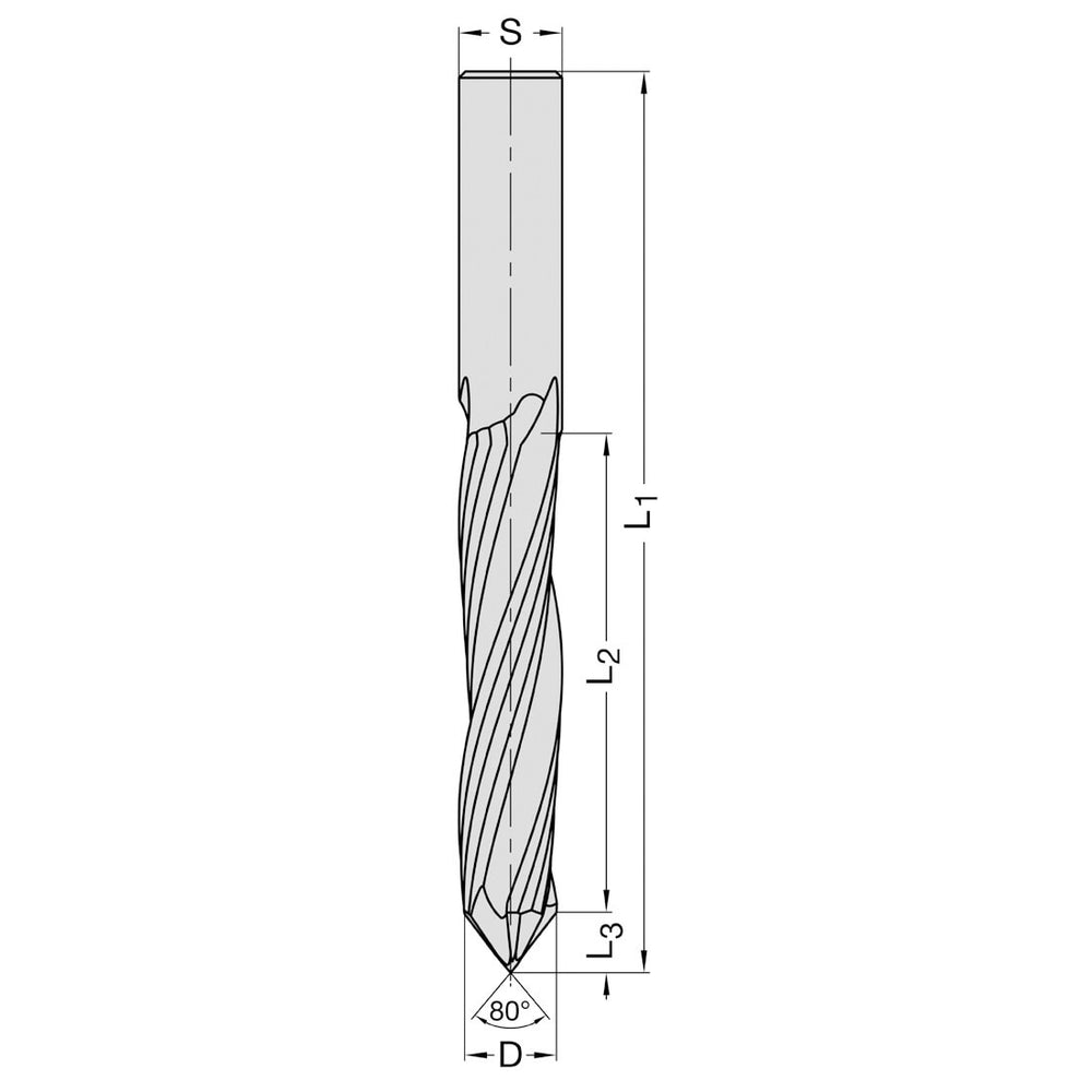 VHW Boorfrees 16x51mm