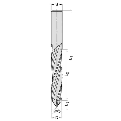 VHW Boorfrees 16x51mm