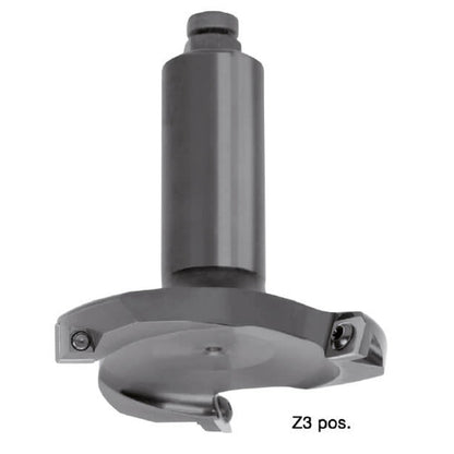 Diamant Vlakfrees Ø=122/120 mm, L2=8 mm, S=25 mm, DP, Z=3