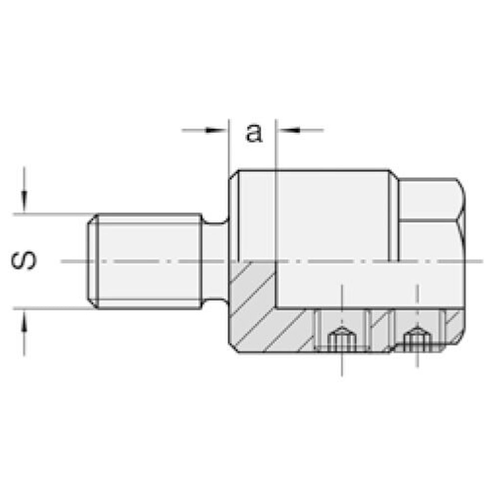 Reduceerstuk opname 10 mm