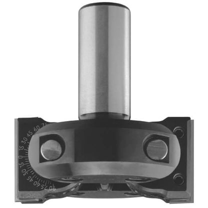 Keermes Zwenkkopfrees Ø=85 x 40 mm, TL=95 mm, S=20 mm, Z=2, HW