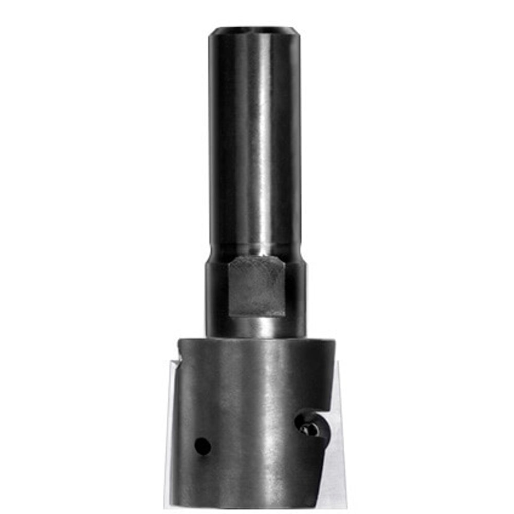 UNITEC houder met sponningkeermessen zonder lager Ø 26 x 19,4 mm, S=10 mm, HW