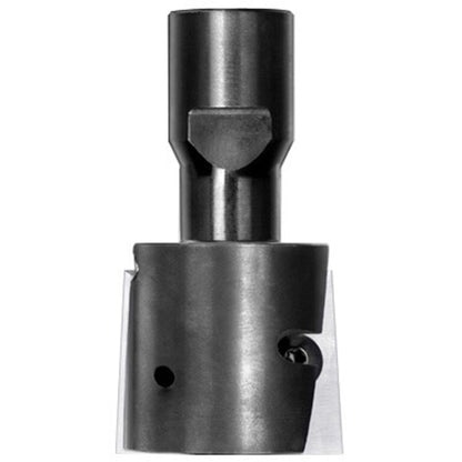 UNITEC houder met sponningkeermessen zonder lager Ø 32 x 26,0 mm, Binnendraad M12, HW