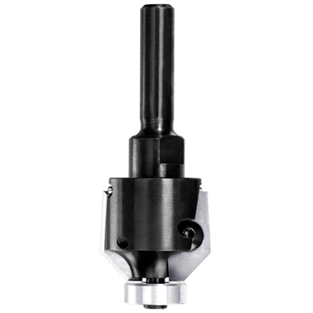 UNITEC houder met fasekeermessen 45° met lager, L3=5 mm, S=8 mm, HW