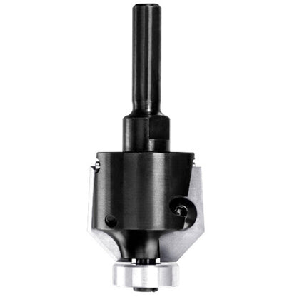 UNITEC houder met fasekeermessen 45° met lager, L3=8 mm, S=8 mm, HW