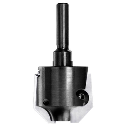 UNITEC houder met fasekeermessen 45° zonder lager, L3=10 mm, S=8 mm, HW