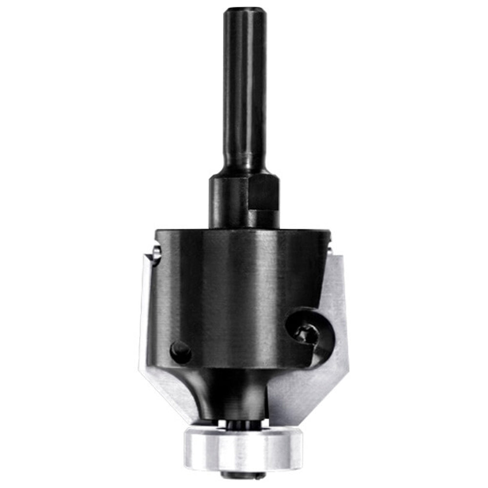 UNITEC houder met fasekeermessen 45° met lager, L3=10 mm, S=8 mm, HW