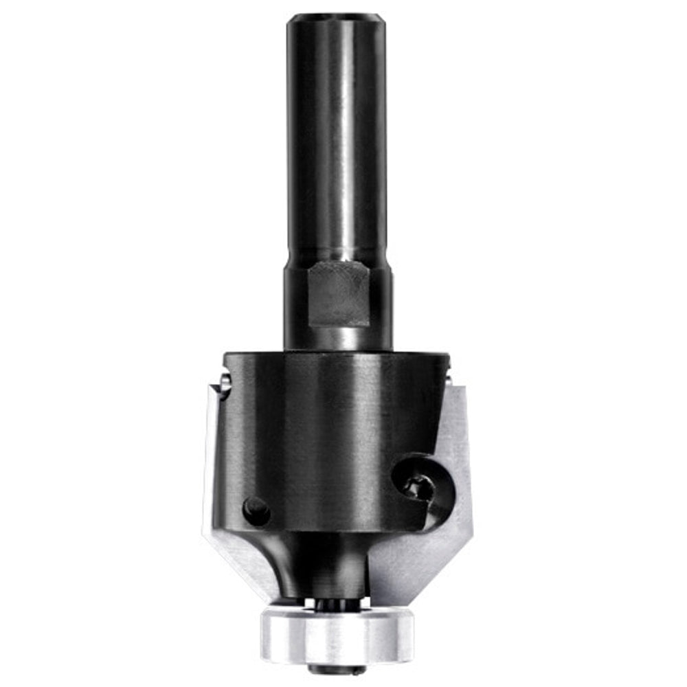 UNITEC houder met fasekeermessen 45° met lager, L3=8 mm, S=12 mm, HW