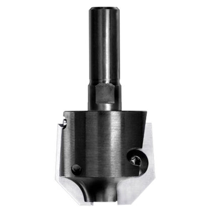 UNITEC houder met fasekeermessen 45° zonder lager, L3=10 mm, S=12 mm, HW