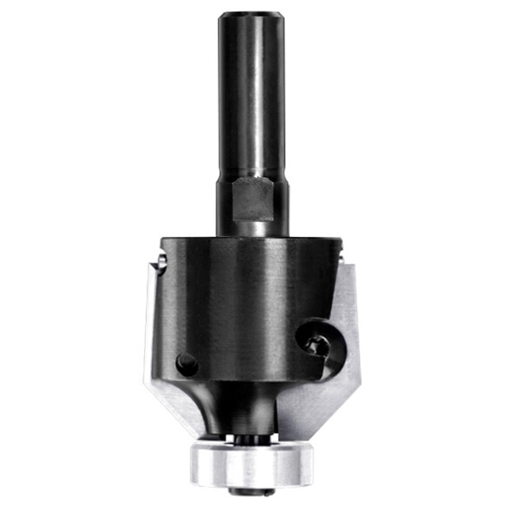 UNITEC houder met fasekeermessen 45° met lager, L3=10 mm, S=12 mm, HW