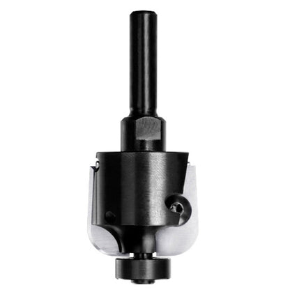 UNITEC houder met halfholkeermessen R=8,0 mm met lager, D=32 mm, S=6 mm, HW