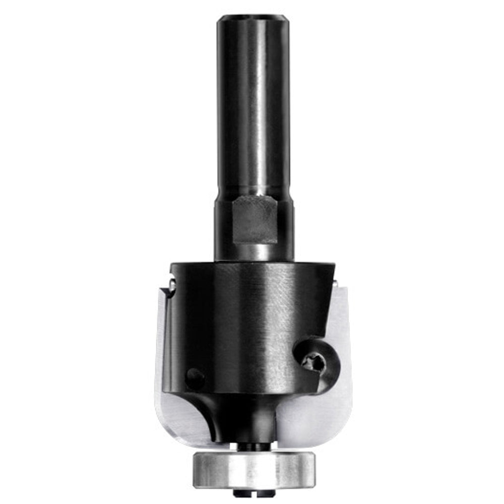 UNITEC houder met halfholkeermessen R=6,0 mm met lager, D=32 mm, S=12 mm, HW