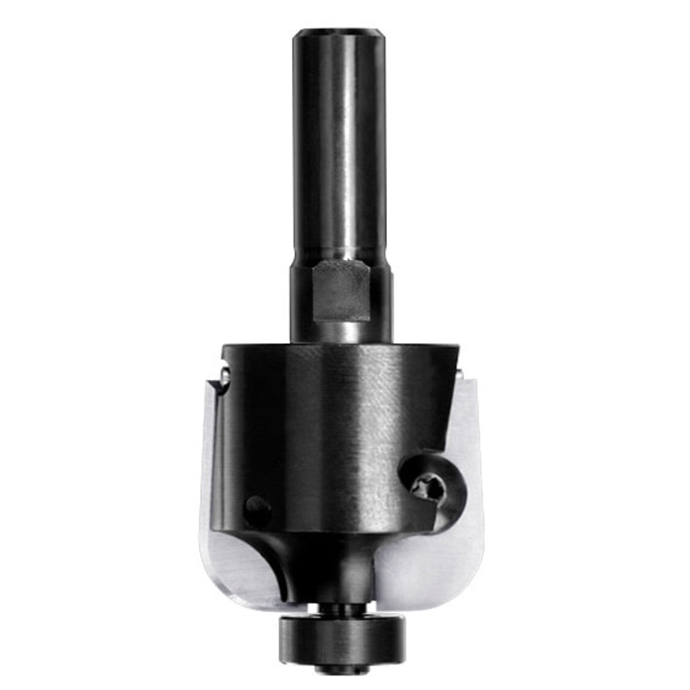 UNITEC houder met halfholkeermessen R=10,0 mm met lager, D=36 mm, S=12 mm, HW