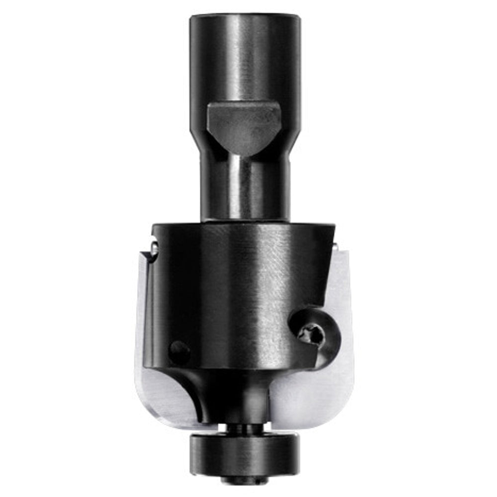 UNITEC houder met halfholkeermessen R=8,0 mm met lager, D=32 mm, Binnendraad M12, HW