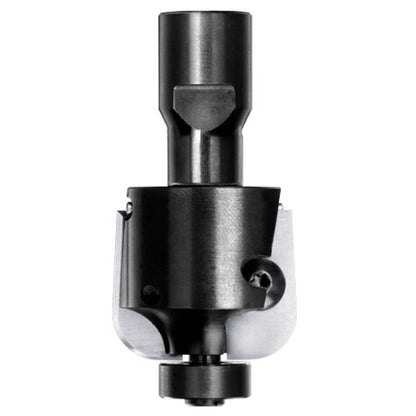 UNITEC houder met halfholkeermessen R=8,0 mm met lager, D=32 mm, Binnendraad M10, HW