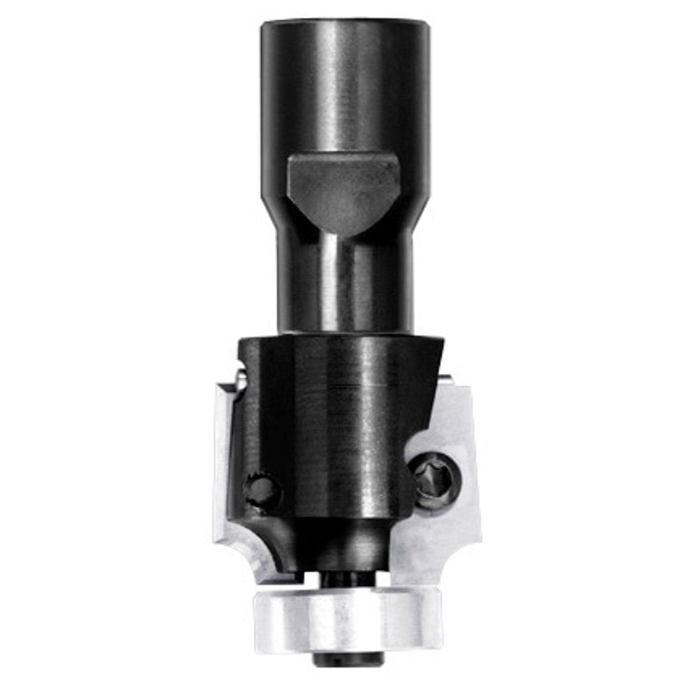 UNITEC houder met afrondkeermessen R=5,0 mm met lager, D=26 mm, Binnendraad M10, HW