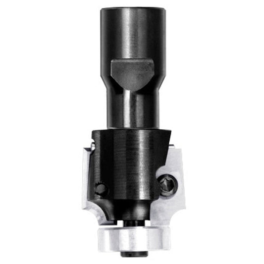 UNITEC houder met afrondkeermessen R=4,0 mm met lager, D=26 mm, Binnendraad M12, HW