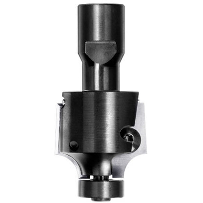 UNITEC houder met afrondkeermessen R=8,0 mm met lager, D=32 mm, Binnendraad M10, HW