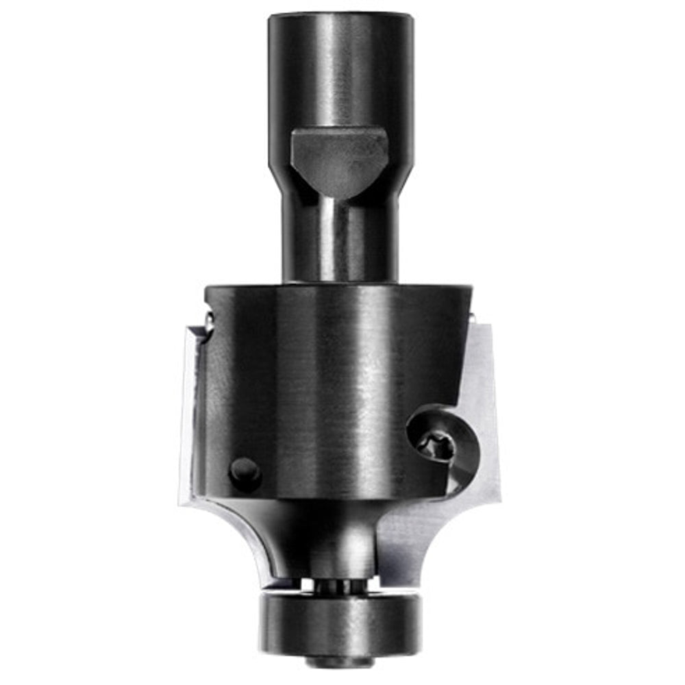 UNITEC houder met afrondkeermessen R=10,0 mm met lager, D=36 mm, Binnendraad M10, HW