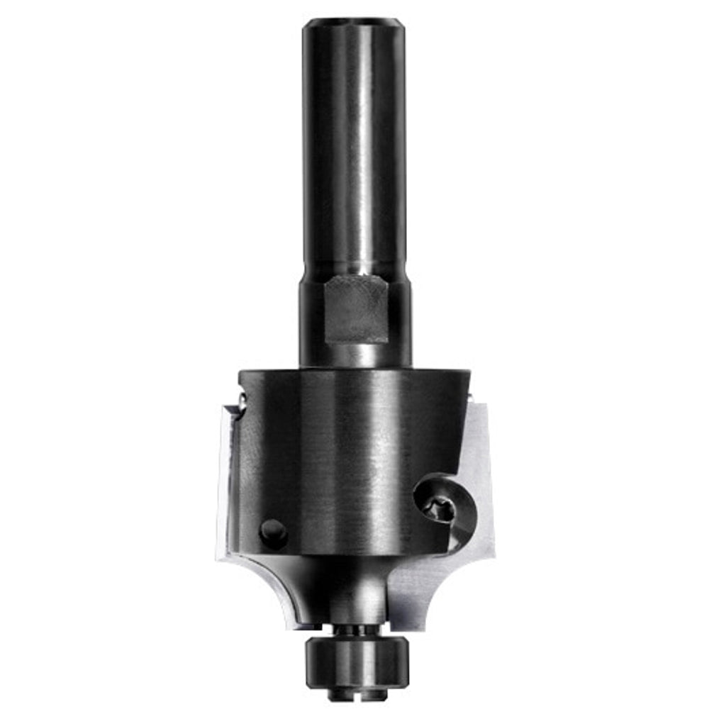 UNITEC houder met kwartrondkeermessen R=6,0 mm met lager, D=32 mm, S=12 mm, HW