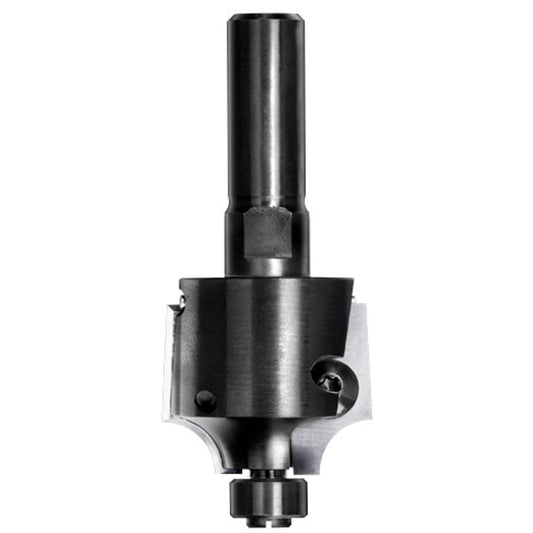 UNITEC houder met kwartrondkeermessen R=6,0 mm met lager, D=32 mm, S=12 mm, HW