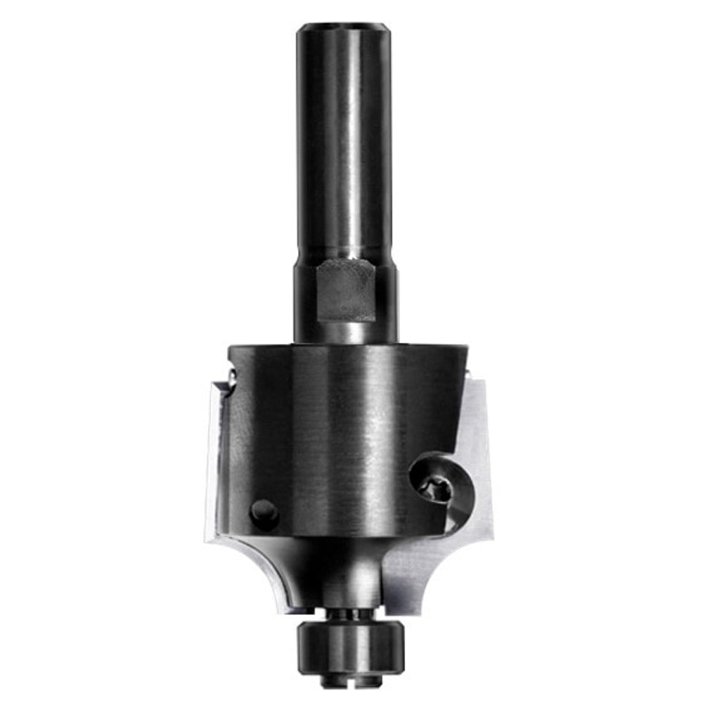 UNITEC houder met kwartrondkeermessen R=10,0 mm met lager, D=36 mm, S=10 mm, HW
