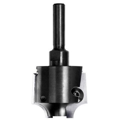 UNITEC houder met kwartrondkeermessen R=10,0 mm zonder lager, D=36 mm, S=8 mm, HW