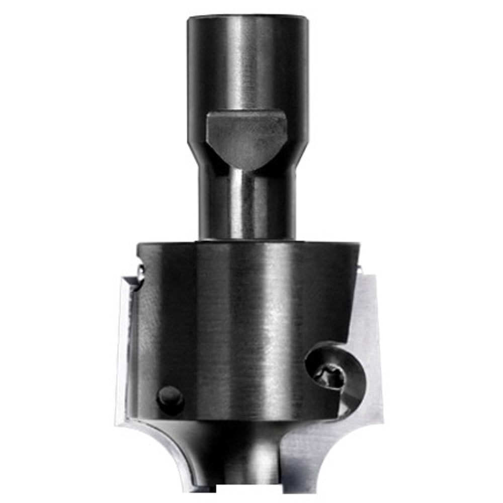 UNITEC houder met kwartrondkeermessen R=10,0 mm zonder lager, D=36 mm, Binnendraad M10, HW