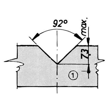 Keermessiergroeffrees, D=17 mm, S=10 mm, HW, Z=1