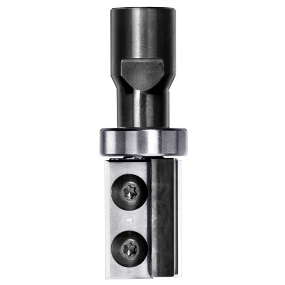 Keermeskantenfrees recht Ø 22 x 30 mm, TL=66 mm, Binnendraad M10, HW