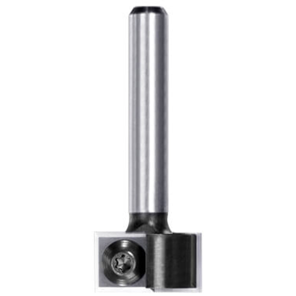 Keermessponningfrees zonder geleidelager Ø 22 x 12 mm, TL=60 mm, S=8 mm, HW