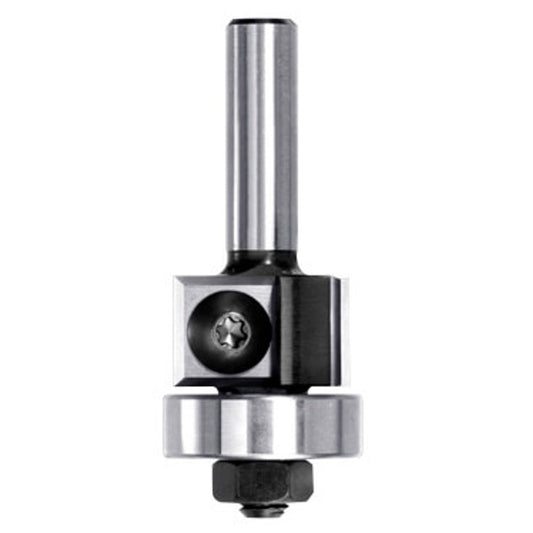 Keermeskantenfrees recht Ø 22 x 12 mm, TL=54 mm, S=8 mm, HW
