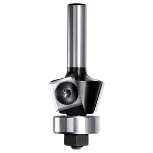 Keermesfasefrees 15° met lager, L2=11.5 mm, S=6 mm, HW