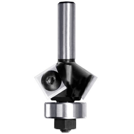 Keermesfasefrees 30° met lager, L2=10.5 mm, S=6 mm, HW