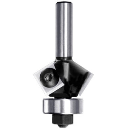 Keermesfasefrees 30° met lager, L2=10.5 mm, S=8 mm, HW