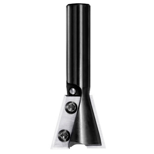 Keermes zwaluwstaartfrees 15°, D=28 mm, S=12 mm, HW